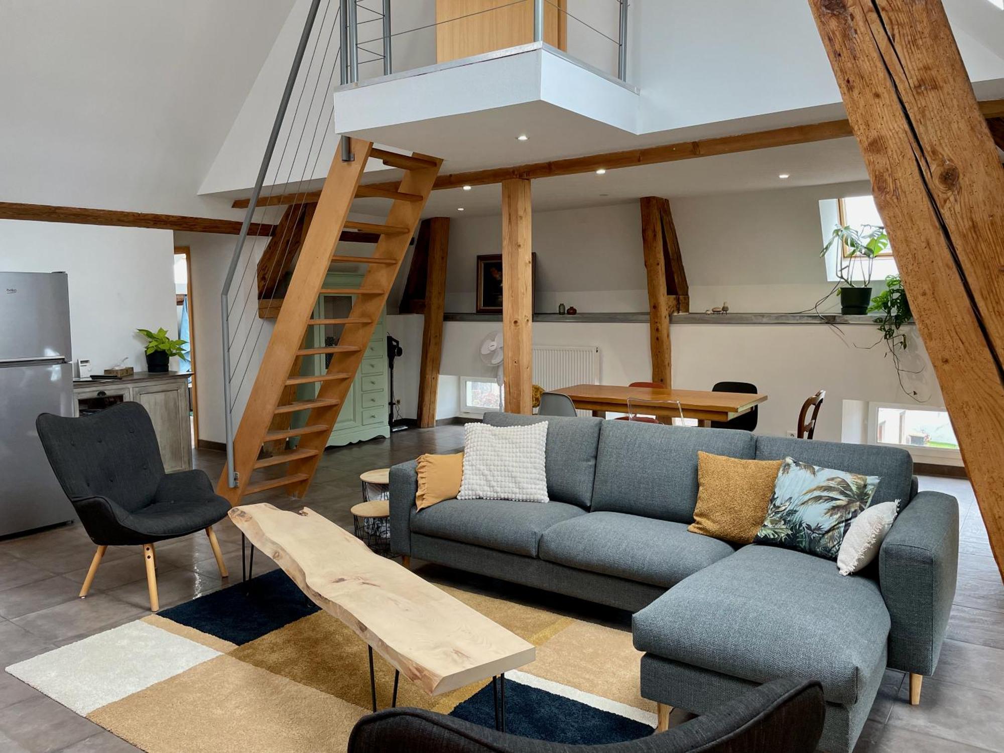 דירות Sainte-Suzanne  Duplex + Parking Gratuit Facile מראה חיצוני תמונה